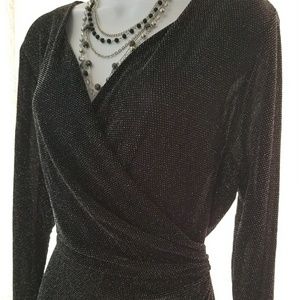 MICHAEL KORS black sparkle dress